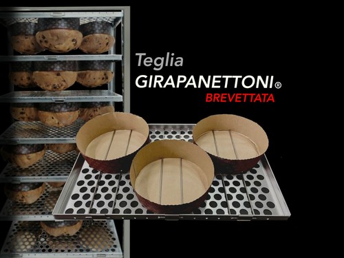 Teglia girapanettoni colombe - teglia,