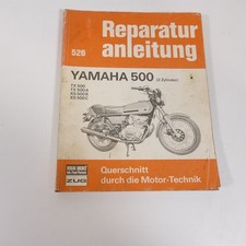 Yamaha TX 500 / XS 500 Manuale Riparazione Libro Officina Manutenzione Cura