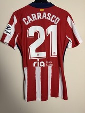 Maglia Camiseta Trikot Carrasco Atletico Madrid Match Worn Indossata 2020/21