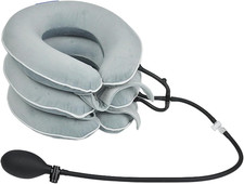 Dispositivo Di Trazione Cervicale, Barella Gonfiabile per Collo, Cuscino Di Traz