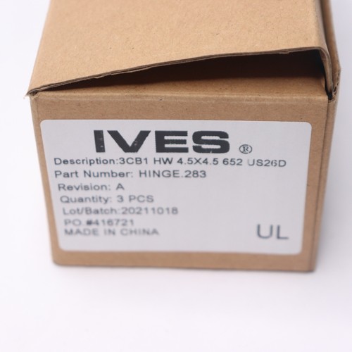 Ives cerniera per - ives,