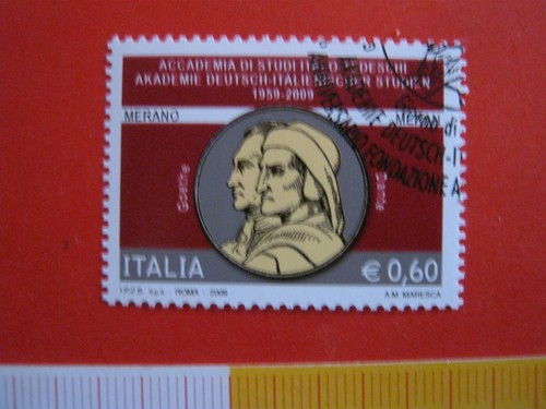 Italia francobollo usato - ab,
