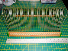 Vintage Plattofix 7" Vinyl Record Storage Rack Holder - Holds 50