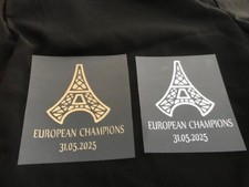 PSG patch flocage date