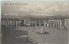 CUNEO - Piazza Vittorio Emanuele II -  trenino a vapore  -aav66