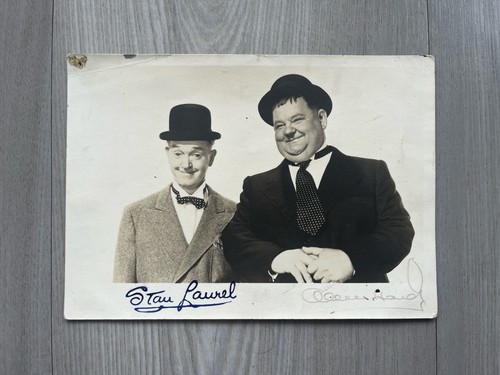 Foto firmata oliver hardy - foto,