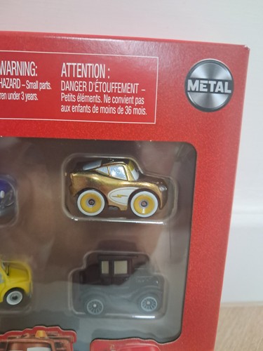 Cars mini racers pack gold - mini,