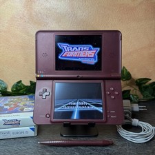 Console Nintendo DSi XL Rosso Bordeaux 🟫 Con caricatore e 2 giochi