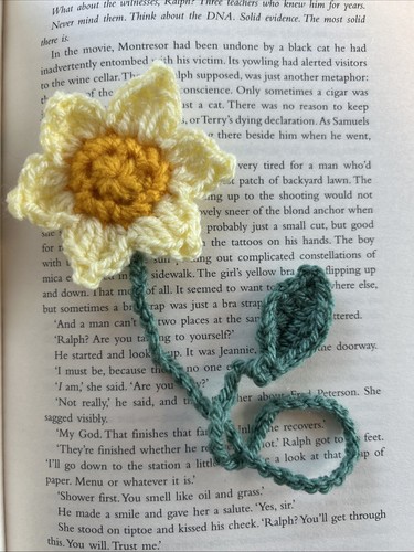 Yellow sunflower handmade - yellow,