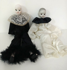 Coppia set bambole pierrot - set,