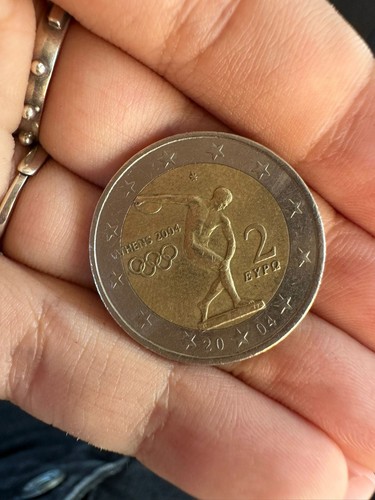 Moneta euro rara olimpiadi - 2,
