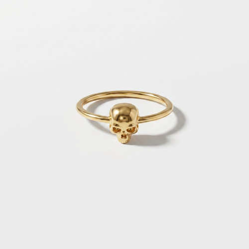 Anello teschio oro - anello,