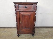 COMODINO IN MASSELLO INTEGRO E ORIGINALE DI EPOCA 800' OTTIMO STATO