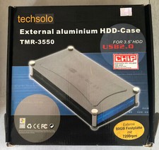 HD SSD hard HDD case, classic with empty HD, Panzer Schutz Box TMR-3550 Techsolo