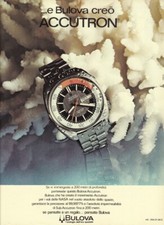 Proiettore Rollei A26/Bulova Accutron. Advertising 1974
