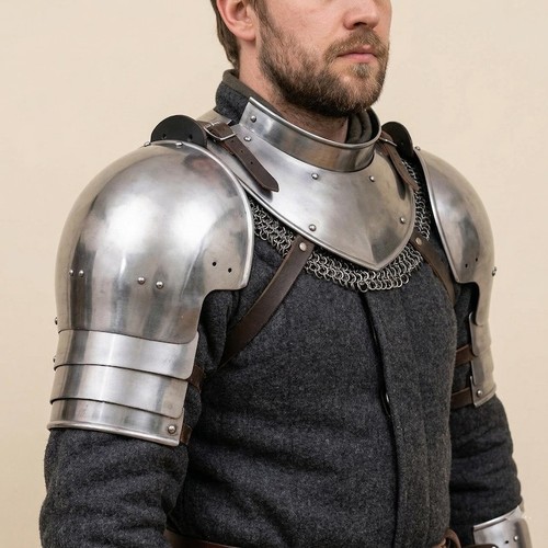 Set gorgetta pauldron in - gorgetta,