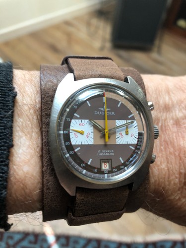Dugena chronographe valjoux - chronographe,