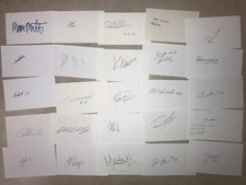 25 DIFFERENT: Baseball, SIGNED