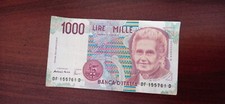 Banconota Lire 1000 Mille