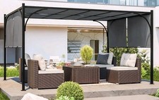 Gazebo 3x4 M Tetto scorrevole