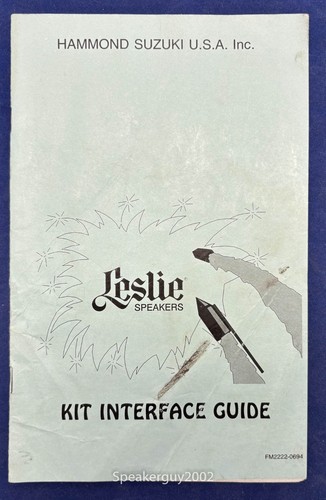 Kit altoparlanti leslie - altoparlanti,