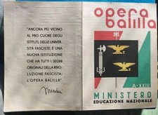  PNF ONB RSI PAGELLA SCUOLA ELEMENTARE OLEGGIO NOVARA 1944/1945 A. XXIII pg 47