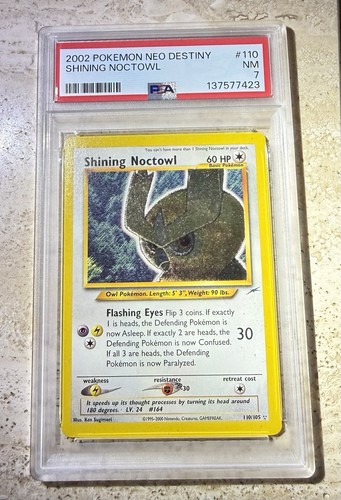 Pokémon tcg shining noctowl - pokémon,
