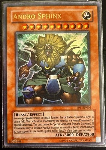 Yugioh tcg andro sfinge - -,