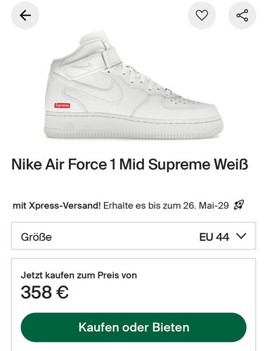 Supreme nike air force - supreme,