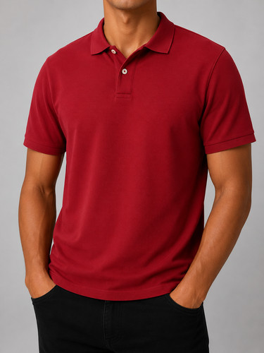 Polo rossa ragazzo hugo - da,