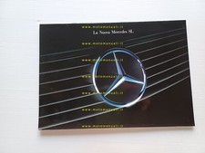 Mercedes 300 SL-24 - 500 SL 1989 depliant italiano originale