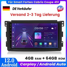 4+64GB per Smart Fortwo Cabrio