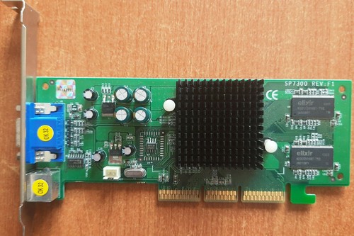 Scheda video agp - video, sparkle
