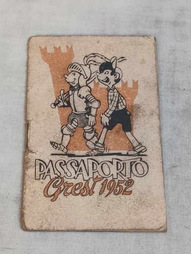 Passaporto grest 1952 - passaporto,
