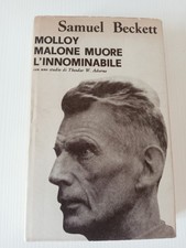 Molloy Malone Muore L' innominabile S. Beckett Sugar 1965 Ec8