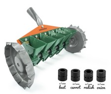 Varomorus semina manuale da giardino 5 file fioriera semina semi ortaggi metallo