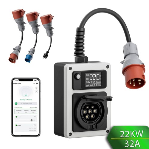 Wallbox mobile 22kw - mobile, caricatore