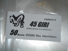 50 BUSTE WR "45 GIRI" 80my