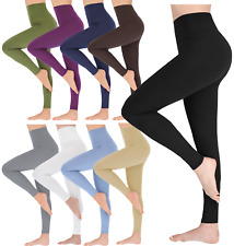 Leggings Softsail Vita Alta Donna Burro Palestra Morbidi Leggings Elastico Yoga