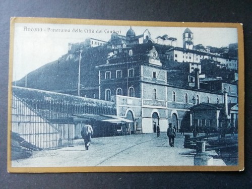 Cartolina ancona panorama - ancona,