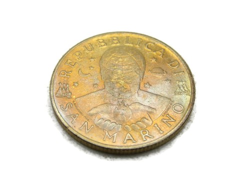 Moneta bimetallica 200 lire - bimetallica,