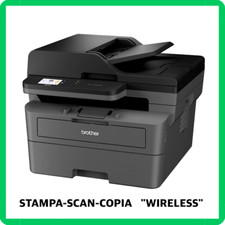 Stampante laser multifunzione brother DCP-L2660DW bianco e nero wifi wireless