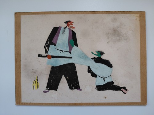 Quadro originale caricatura