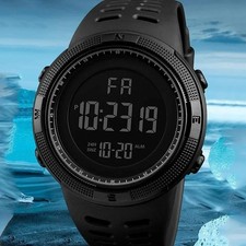 Orologio Sportivo Militare Digitale Uomo LED Multifunzione per Ragazzi