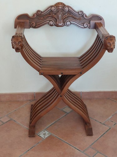 Antica sedia savonarola - antica,