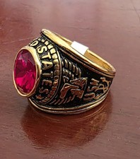 Anello Nuovo Acciaio Inox Oro