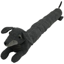 Cane bassotto para spifferi porte e finestre in stoffa 80 cm
