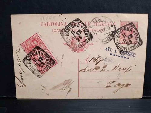 Cartolina postale c - postale, 10