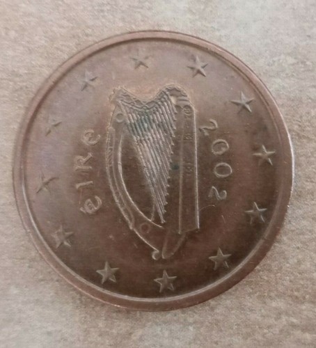 Euro cent eire 2002 - 2002, irlanda