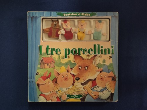 Tre porcellini teatrino - porcellini, di